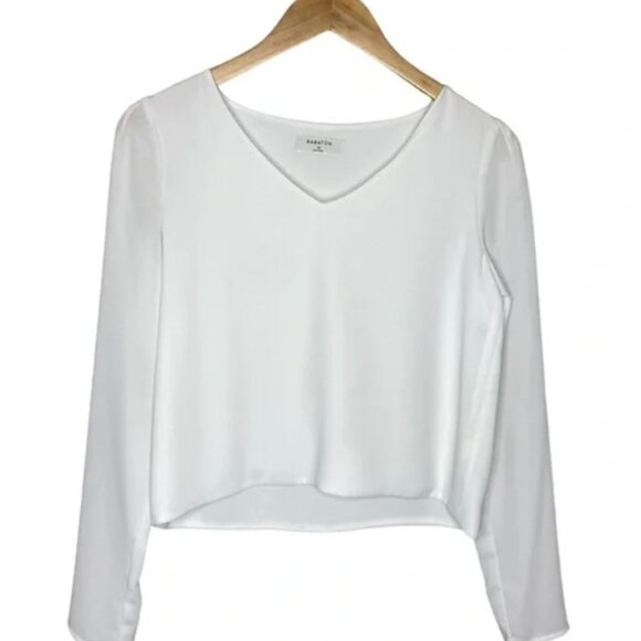 Aritzia Babaton Murphy Long Sleeve Blouse Size XS - Picture 4 of 4